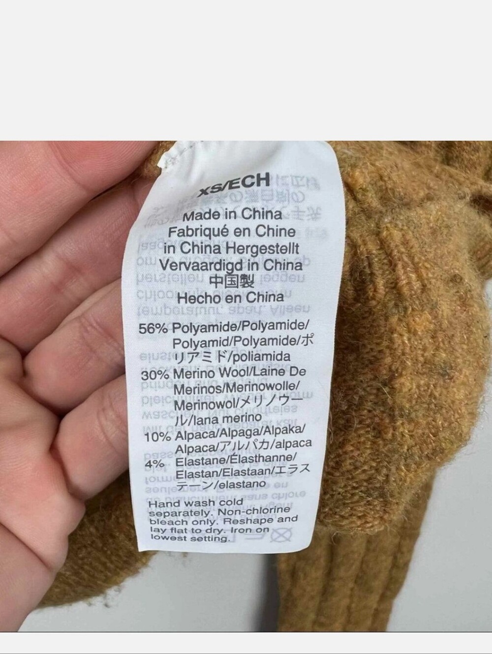 MADEWELL Donegal Evercrest Turtleneck Ribbed Sweater - Medium - Picture 11 of 11